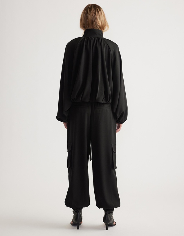 Decjuba - Stella Satin Cargo Pants