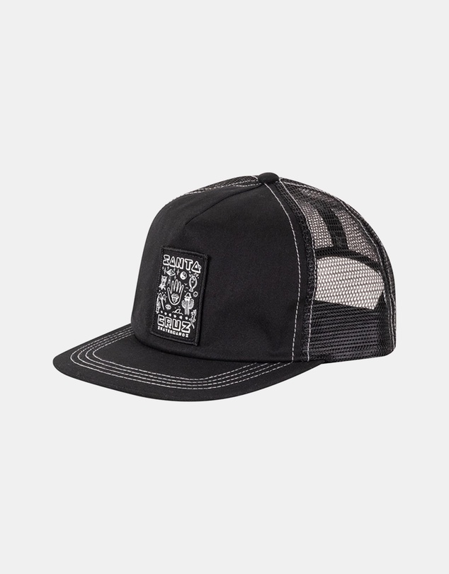 Santa Cruz - Tripper Mono Patch Trucker Cap - Teens