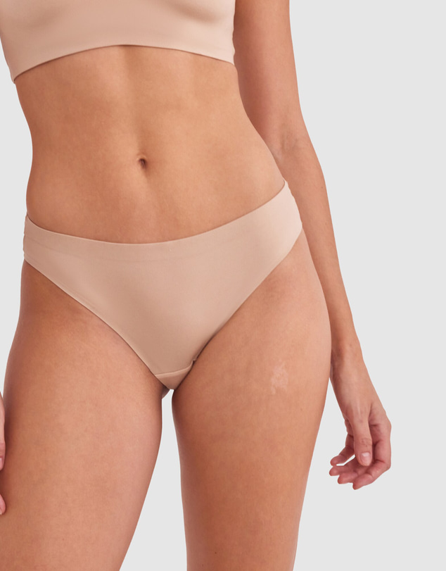 Bras N Things - Body Bliss 3.0 Brazilian Knicker - Nude 2