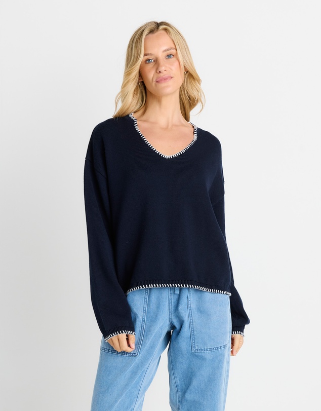 Betty Basics - Ascot Stitch Sweater