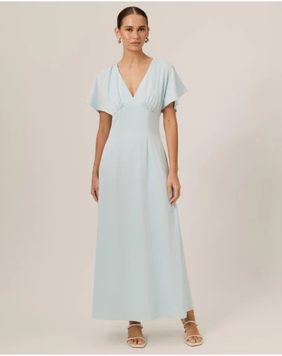 Tussah - Genevieve Satin Midi Dress