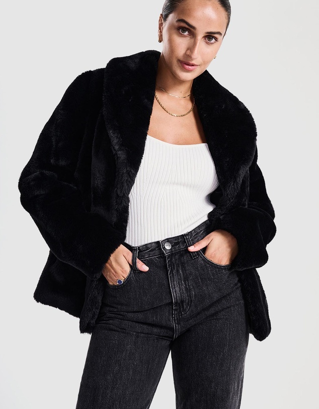ENA PELLY - Marni Faux Fur Jacket