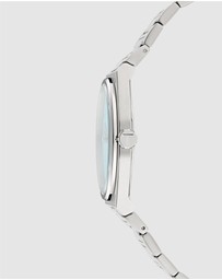 Ted Baker - Barteen Light Blue 40mm Silver-Tone Bracelet Watch