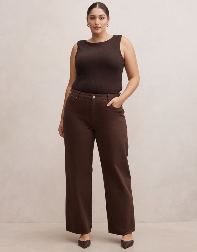 Forever New Curve - Frankie Curve Boat Neck Tank Top