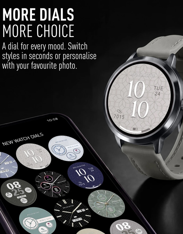Reflex Active - Spectra 300R Grey Smart Watch
