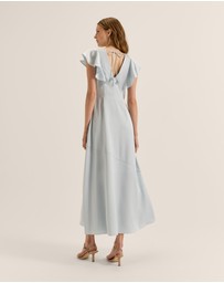 Review - Montreal Flounce Sleeve Dress