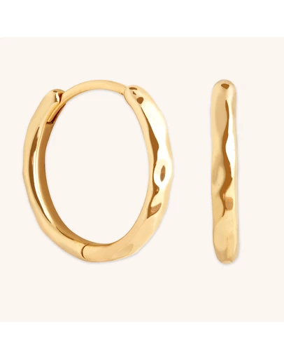 Astrid & Miyu - Molten Texture Hoops
