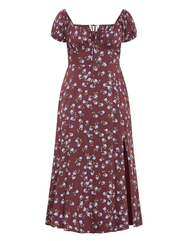 City Chic - Abbie Print Maxi Dress