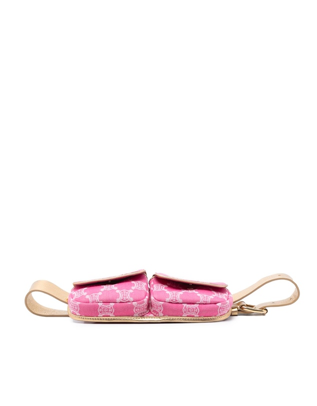 Pre-Loved by Azura Reborn - Pre-Loved Macadam Denim Double Pocket Belt Bag