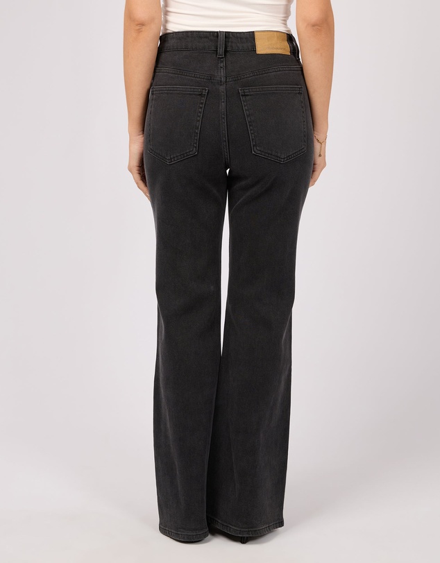 All About Eve - Tia Flare Stud Jean Washed Black