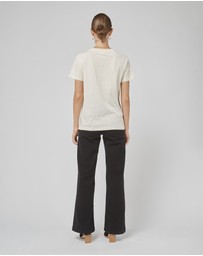 DRICOPER DENIM - Clare Cream Printed Tee