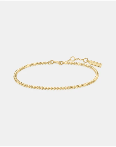 Ania Haie - Ania Haie Gold Beaded Bracelet
