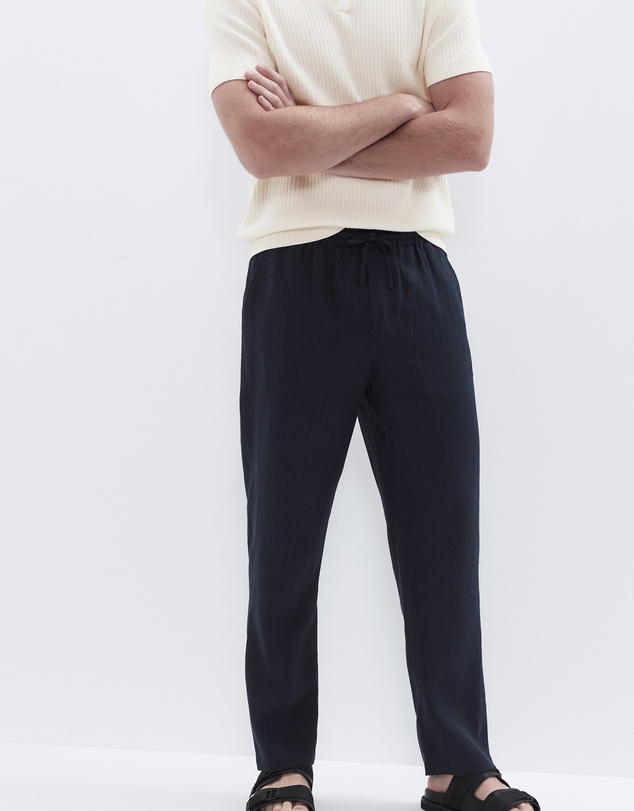 UNISON - Linen Pull On Pant