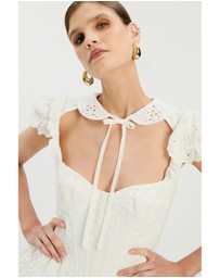 Bardot - Allington Broderie Mini Dress