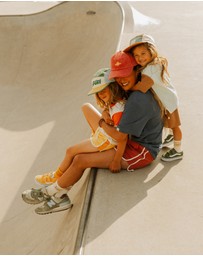 Banabae - Retro Sports Shorts - Yellow