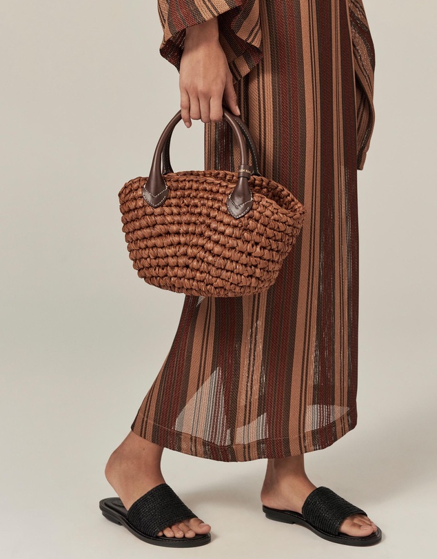 Helen Kaminski - Raya Raffia Handmade Basket