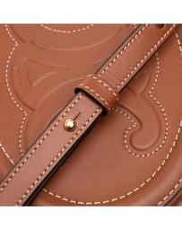 Pre-Loved by Azura Reborn - Pre-Loved Small Calfskin Cuir Triomphe Oval Crossbody