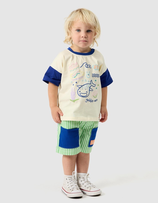 Goldie + Ace - Jersey Oversized Tee - ICONIC EXCLUSIVE - Babies-Kids