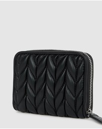 Karl Lagerfeld - K/Weave Small Zip Wallet