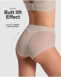 Leonisa - Sheer Undetectable Medium Control High Waist Shaping Brief