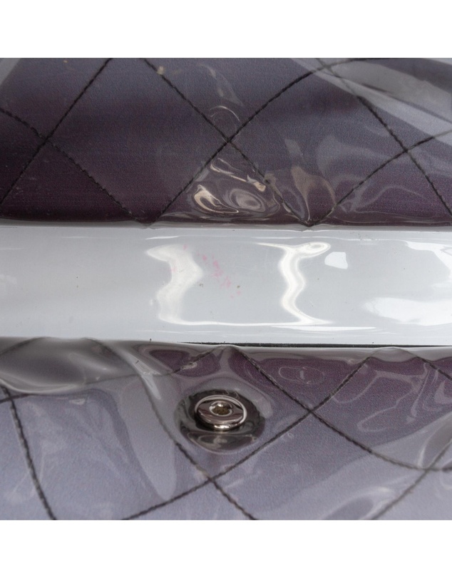 Pre-Loved by Azura Reborn - Pre-Loved Stitched PVC and Calfskin Naked Flap