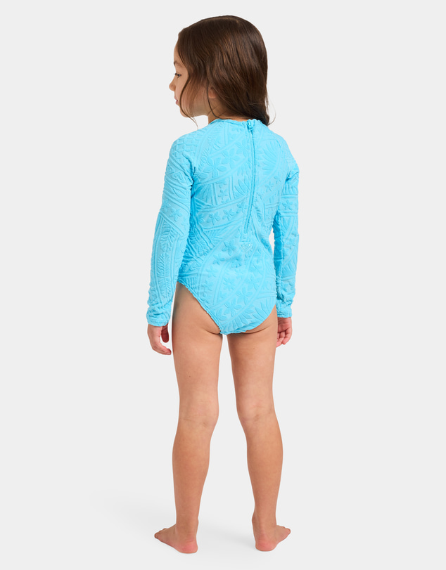 Roxy - Girls 2 to 7 Surf The Vibes Rashguard