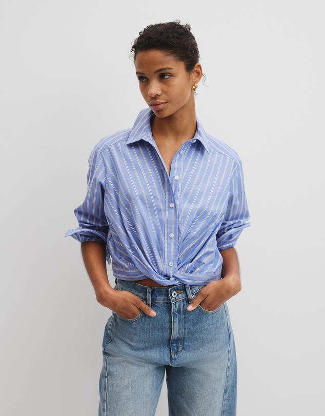 Country Road - Twist Crop Shirt