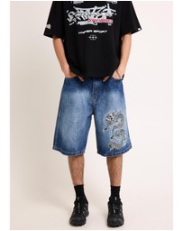 Insight - Mortal Jort Y2K Fadedd Shorts