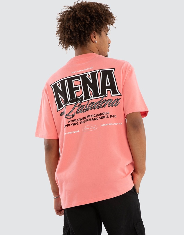 Nena & Pasadena - Fuchsia Box Fit Tee