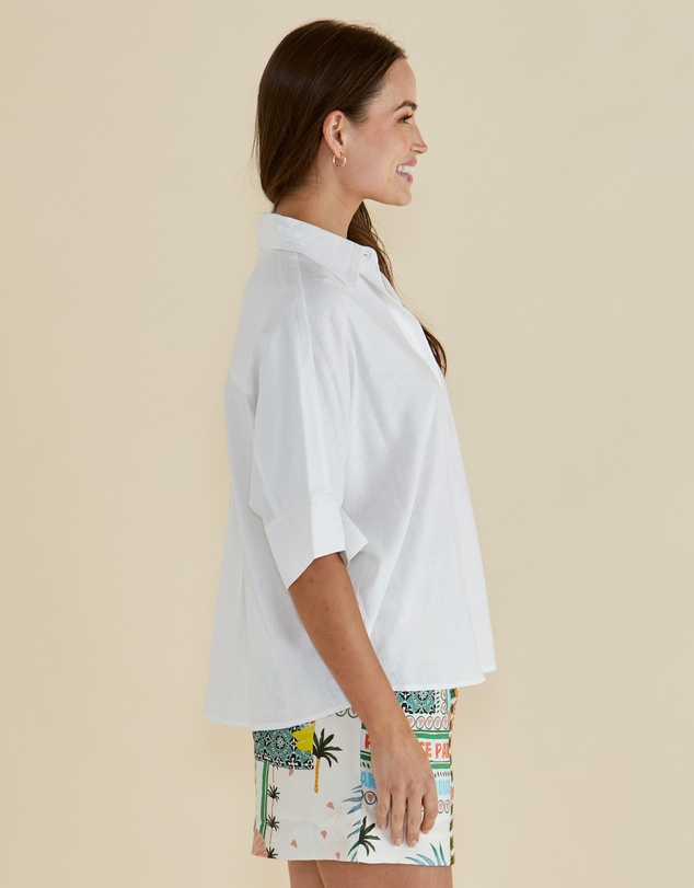 Betty Basics - Lynwood Linen Shirt