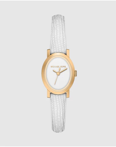 Michael Kors - Maude White Analogue Watch