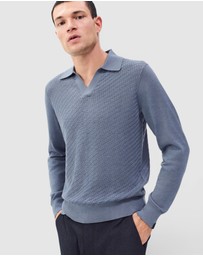 rag & bone - Charles Long Sleeve Johnny Polo