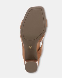 Vionic - Merlot Heeled Sandal - Toffee