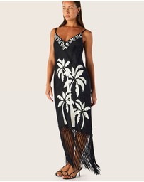 MOS The Label - Kala Embroidery Strappy Dress