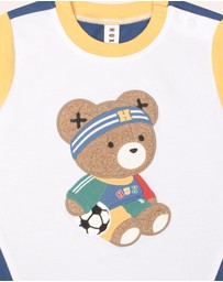 Huxbaby - Hux Soccer Star Spliced T-Shirt - Babies-Kids