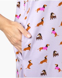 Bamboozld - Women's Bamboo Jersey Dash Dreaming Nightie & Mask Gift Set