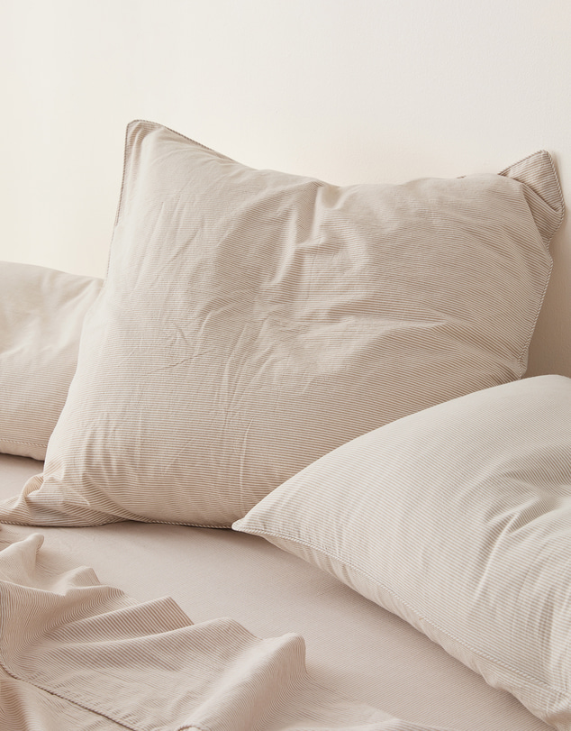 Sheet Society - Leo Washed Cotton Euro Pillowcase