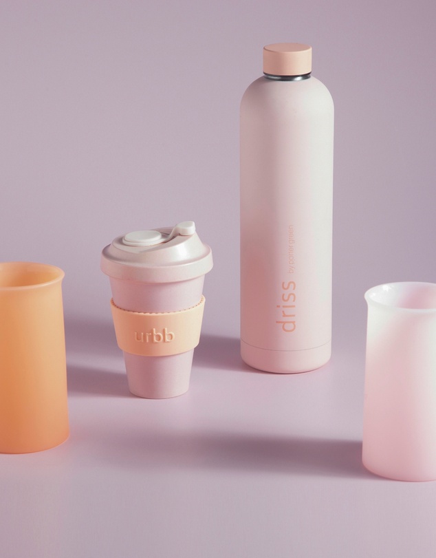 porter green - stegg | silicone unbreakable highball glasses