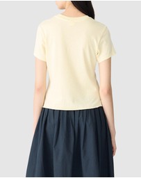 Bassike - Raw Edge Baby T-Shirt