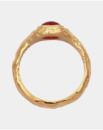 Haze & Glory - ICONIC EXCLUSIVE - Ring Me Hearty Signet - Gold