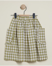KAJA Clothing - Grid Pocket Astrid Skirt - Kids