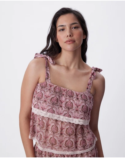 Bras N Things - Madeleine Cami - Print Paisley