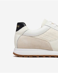 Calibre - Woven Mix Sport Sneaker Cream Combo