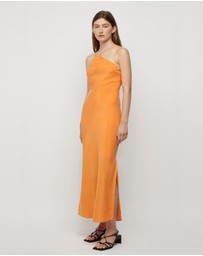 FRIEND of AUDREY - Sabine Cupro Tie Dress
