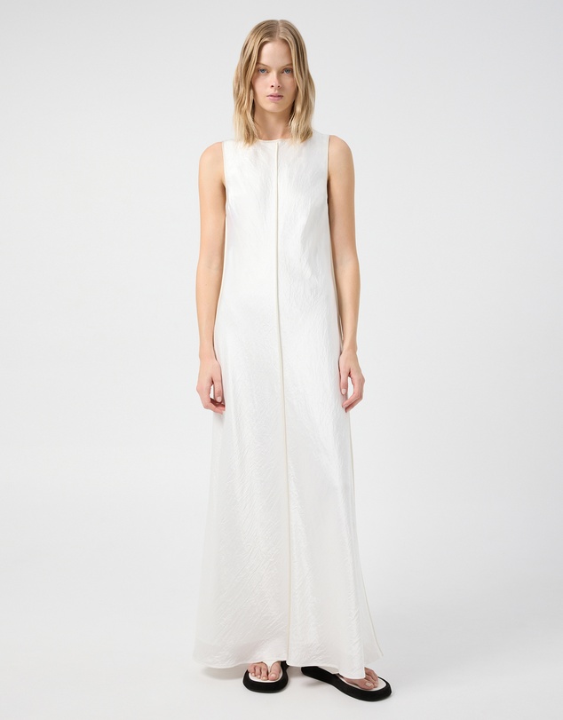 Third Form - Crush Contrast Bind Maxi Tank Dress