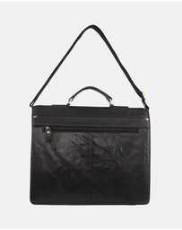 Pierre Cardin - Pierre Cardin Men's Leather Business/Computer Bag