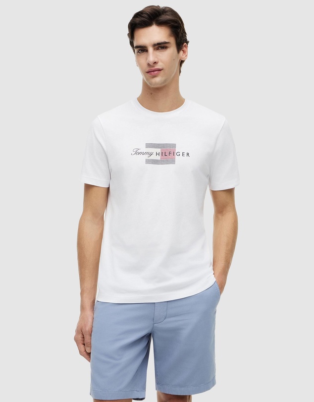 Tommy Hilfiger - Flag Graphic Jersey T-Shirt