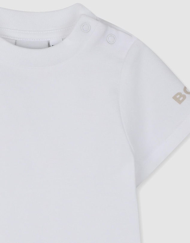BOSS - Dungarees And T Shirt - Kids