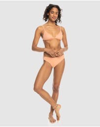 Roxy - Rib Roxy Love The Quiver Tri Bikini Top For Women