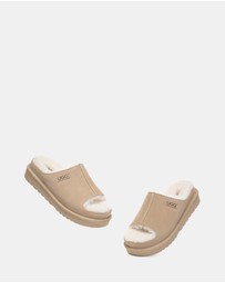 EVERAU - Australian Shepherd Ugg Colven Cow Suede Upper Loafer Oxfords Flats